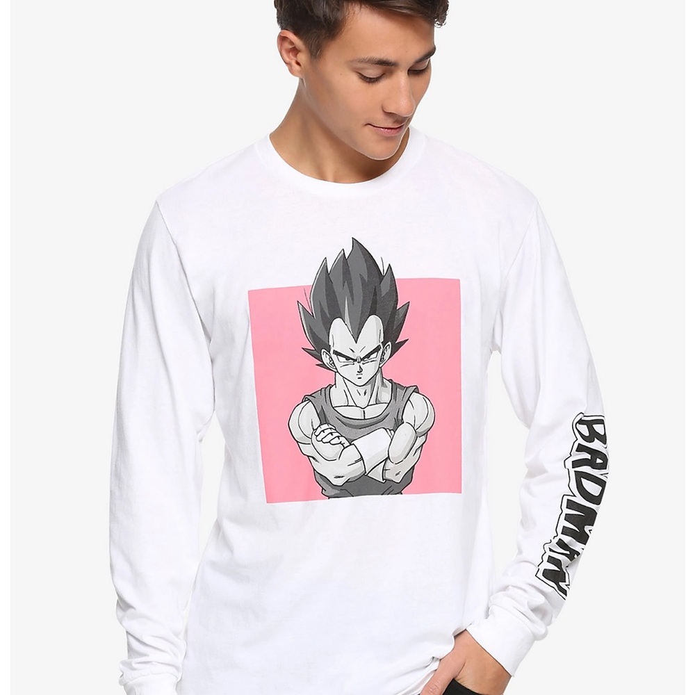 Dragon Ball Z Vegeta Badman Long-Sleeve Hot Topic